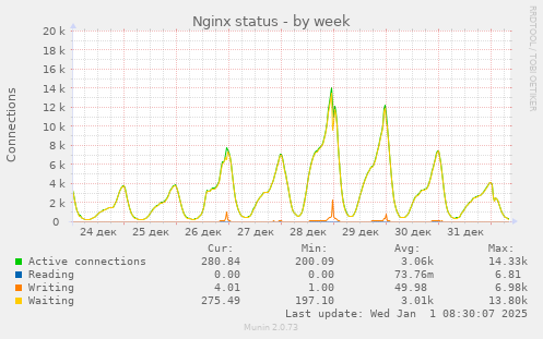 Nginx status